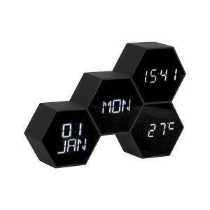 Karlsson wekker – zwart – 4.5×17.5x12cm – Vaderdag – Vaderdagcadeau – Karlsson wekker – zwart – 4.5×17.5x12cm – Vaderdag – Vaderdagcadeau –
