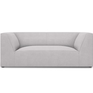 Micadoni Bank Ruby 2-zits, structurele stof, lichtgrijs – 93x174x69cm Micadoni Bank Ruby 2-zits, structurele stof, lichtgrijs – 93x174x69cm