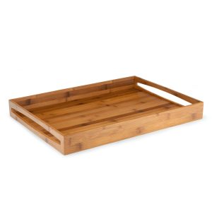Leopold Vienna – Dienblad M 47,5x35x6cm donker bamboe Leopold Vienna – Dienblad M 47,5x35x6cm donker bamboe