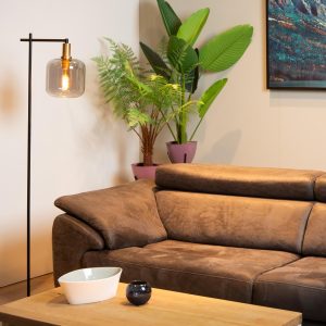 Lucide vloerlamp JOANET – 1xE27 – Fumé Lucide vloerlamp JOANET – 1xE27 – Fumé