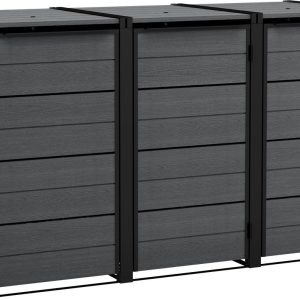 Keter Hide Away Containerberging – 3x 240L – Antraciet Keter Hide Away Containerberging – 3x 240L – Antraciet