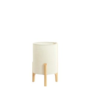 Light & Living tafellamp Litto – bruin – Ø22cm Light & Living tafellamp Litto – bruin – Ø22cm