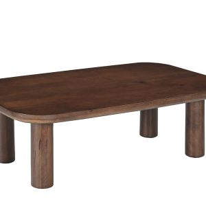 Livingfurn salontafel Badou – 120cm – mangohout Livingfurn salontafel Badou – 120cm – mangohout
