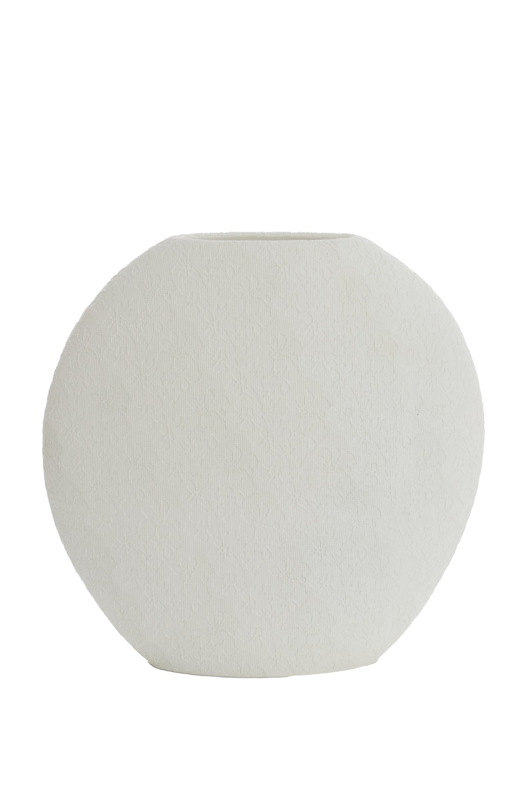 Light & Living vaas RENDA - 51x14x50cm - wit