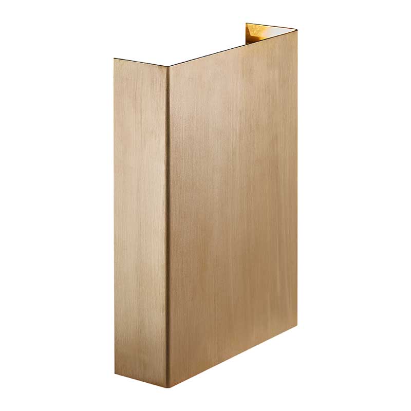 Nordlux Fold Wandlamp Buiten L | LED | 3000K | IP54 | Messing | Seasid