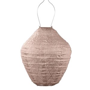 Lumiz solar lampion – ikat jar – 30 cm – roze Lumiz solar lampion – ikat jar – 30 cm – roze