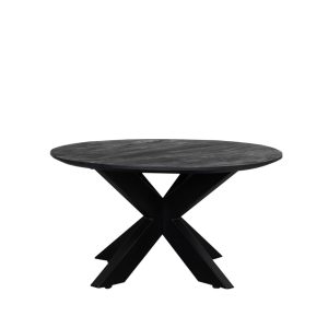 LABEL51 Salontafel Otis – Zwart Mangohout – 80x80x43cm LABEL51 Salontafel Otis – Zwart Mangohout – 80x80x43cm