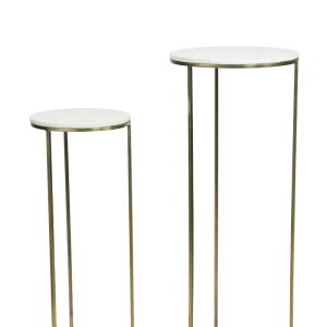 Light & Living zuil RICARDO – Ø41x102cm – wit – Set van 2 Light & Living zuil RICARDO – Ø41x102cm – wit – Set van 2