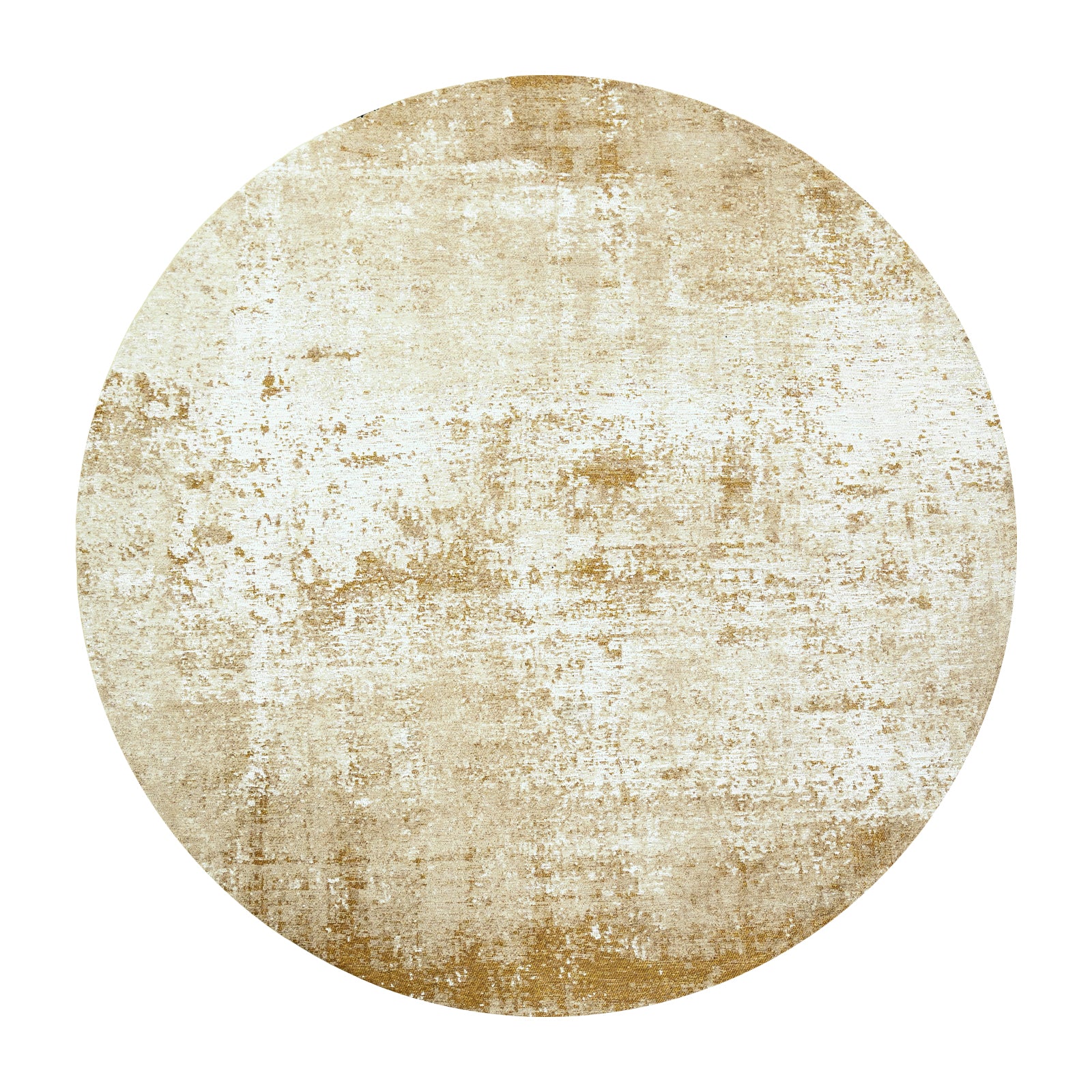 Ecorugs vloerkleed Mercury - geel - 240x240cm
