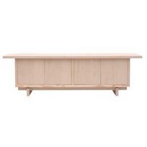 Naan Furniture TV meubel Pada – Massief grenen ongelakt – 180 cm – 4 d Naan Furniture TV meubel Pada – Massief grenen ongelakt – 180 cm – 4 d
