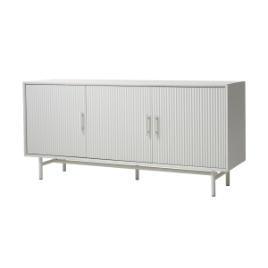Olivine Arlo Houten Dressoir – B 160 cm – Grijs / Beige Olivine Arlo Houten Dressoir – B 160 cm – Grijs / Beige