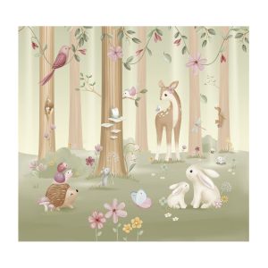 Little Dutch Fotobehang Fairy Garden 280×300 Little Dutch Fotobehang Fairy Garden 280×300