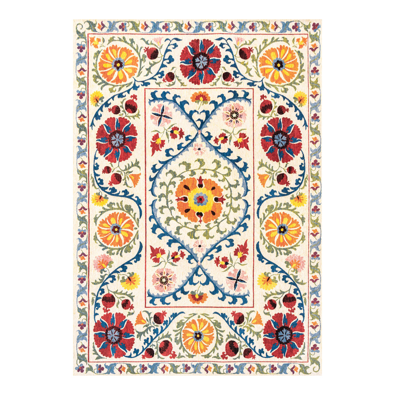 Ecorugs vloerkleed Origine - geel - 200x280cm