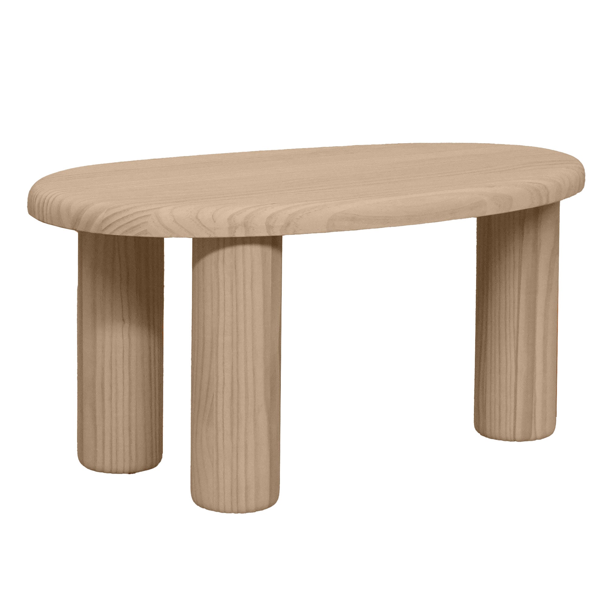 Naan Furniture Salontafel Tuna - Natuurlijk ongelakt massief grenen -