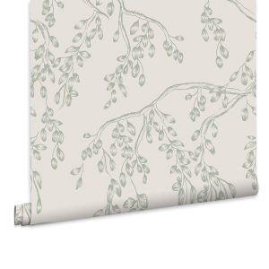 Laura Ashley Vliesbehang – Rainham Willow Sage 10mx52cm Laura Ashley Vliesbehang – Rainham Willow Sage 10mx52cm