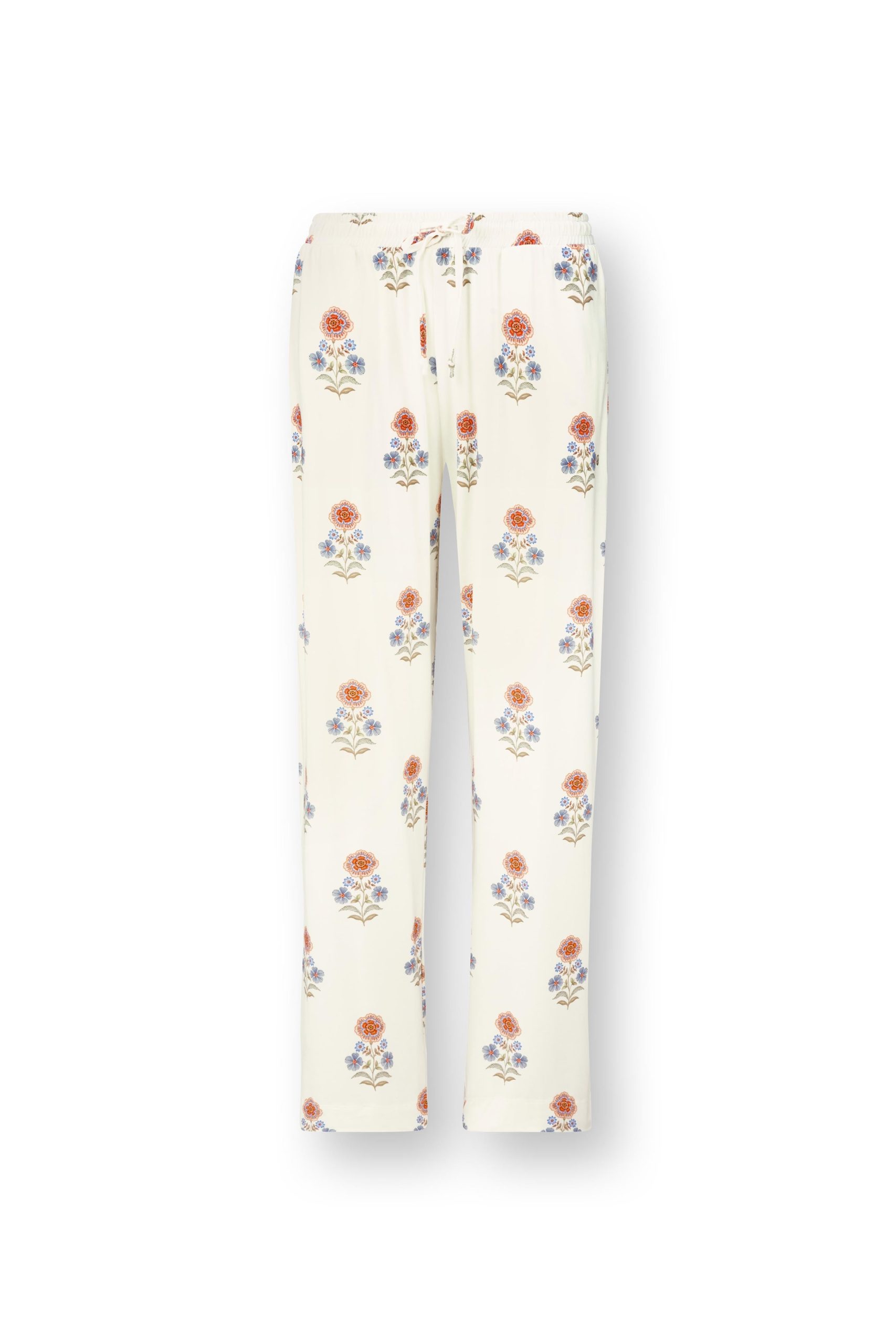 Pip Studio - Belin Pyjama Broek Dames - Tanaka - Wit - XL