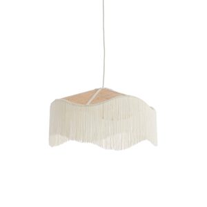 Light & Living hanglamp Tiffany – wit – Ø50cm Light & Living hanglamp Tiffany – wit – Ø50cm