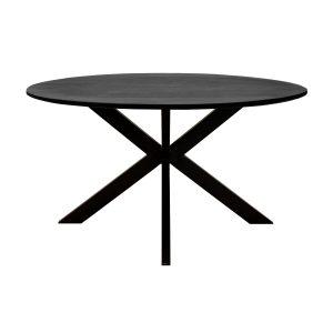 Kick eettafel Jake – 140cm – Zwart Kick eettafel Jake – 140cm – Zwart