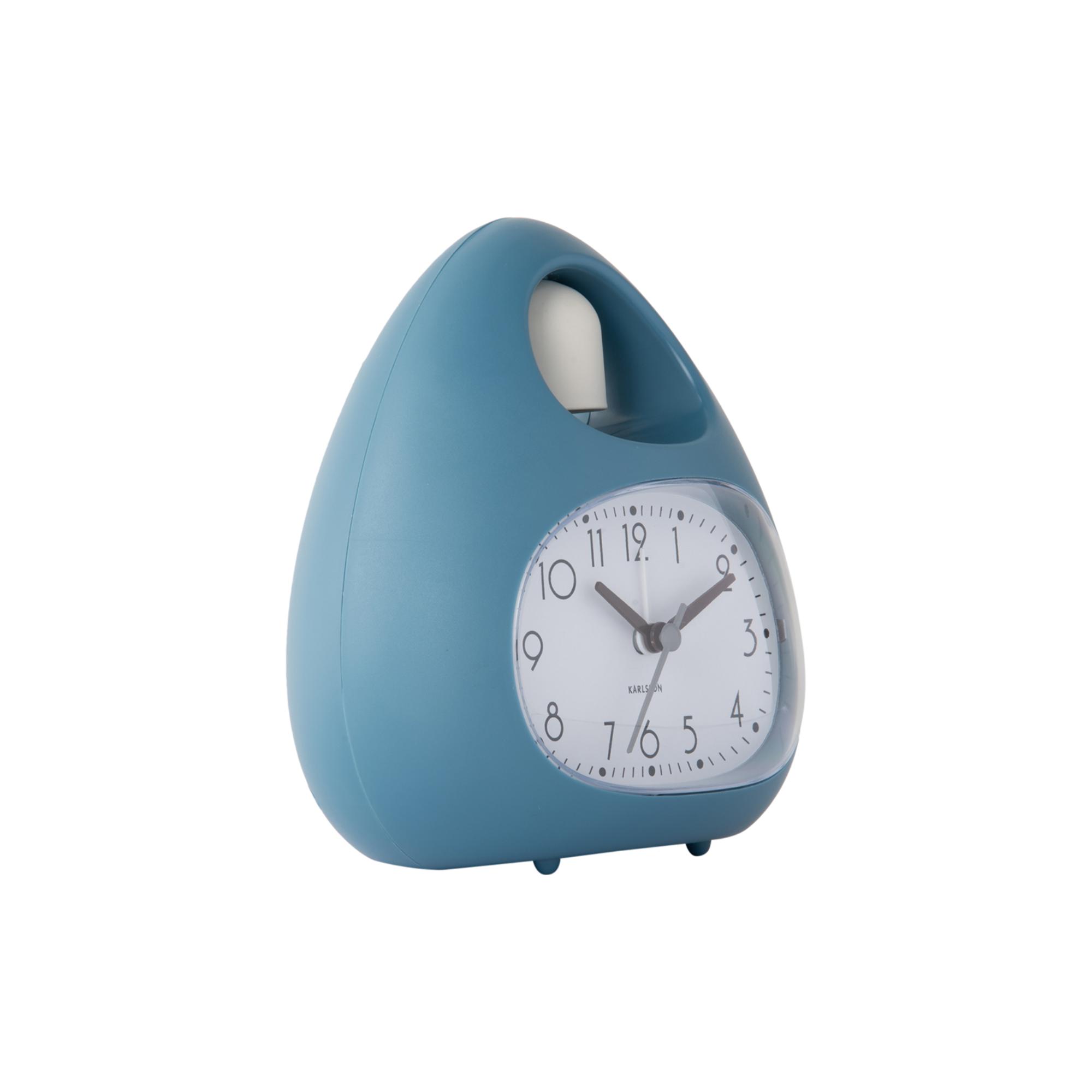 Karlsson wekker Blob Bell - blauw - 12x8x13.7cm - Vaderdag - Vaderdagc