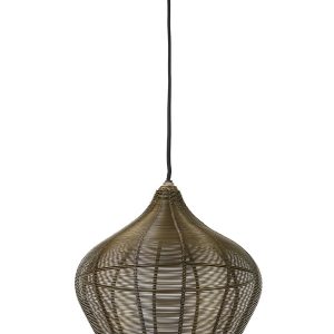Light & Living hanglamp ALVARO – Ø27×29.5cm – brons Light & Living hanglamp ALVARO – Ø27×29.5cm – brons