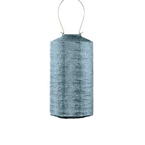 Lumiz solar lampion – topaze cylinder – 18 cm – grijs blauw Lumiz solar lampion – topaze cylinder – 18 cm – grijs blauw
