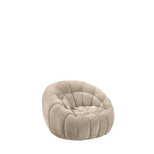 LABEL51 Fauteuil Cloud – Beige Stof – Draaibaar LABEL51 Fauteuil Cloud – Beige Stof – Draaibaar