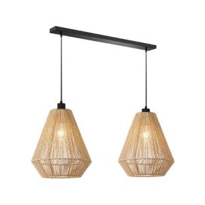 LABEL51 Hanglamp Ibiza – Naturel Jute – 80x33x150cm LABEL51 Hanglamp Ibiza – Naturel Jute – 80x33x150cm