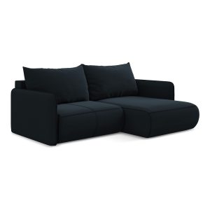 LaMiaSofa hoekbank rechts Palermo – velours – koningsblauw – 207x148x8 LaMiaSofa hoekbank rechts Palermo – velours – koningsblauw – 207x148x8