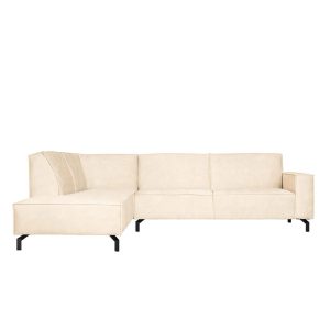 MySofa 2,5-zits Hoekbank Floris – Links Beige Velvet – 285x210x82cm MySofa 2,5-zits Hoekbank Floris – Links Beige Velvet – 285x210x82cm
