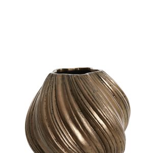 Light & Living vaas YATUNG – Ø52x48cm – brons Light & Living vaas YATUNG – Ø52x48cm – brons