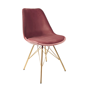 Kick kuipstoel Velvet – Roze Kick kuipstoel Velvet – Roze
