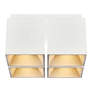 Nordlux Ethan Plafondlamp – 4-lichts GU10 – Wit Nordlux Ethan Plafondlamp – 4-lichts GU10 – Wit
