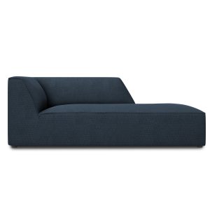 Micadoni rechter chaise longue Ruby structurele stof, marineblauw – 18 Micadoni rechter chaise longue Ruby structurele stof, marineblauw – 18