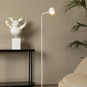 Lucide vloerlamp COMET – Geïntegreerde LED – Wit Lucide vloerlamp COMET – Geïntegreerde LED – Wit