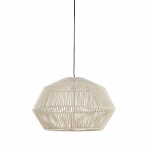 Light & Living hanglamp Deya – wit – Ø49cm Light & Living hanglamp Deya – wit – Ø49cm