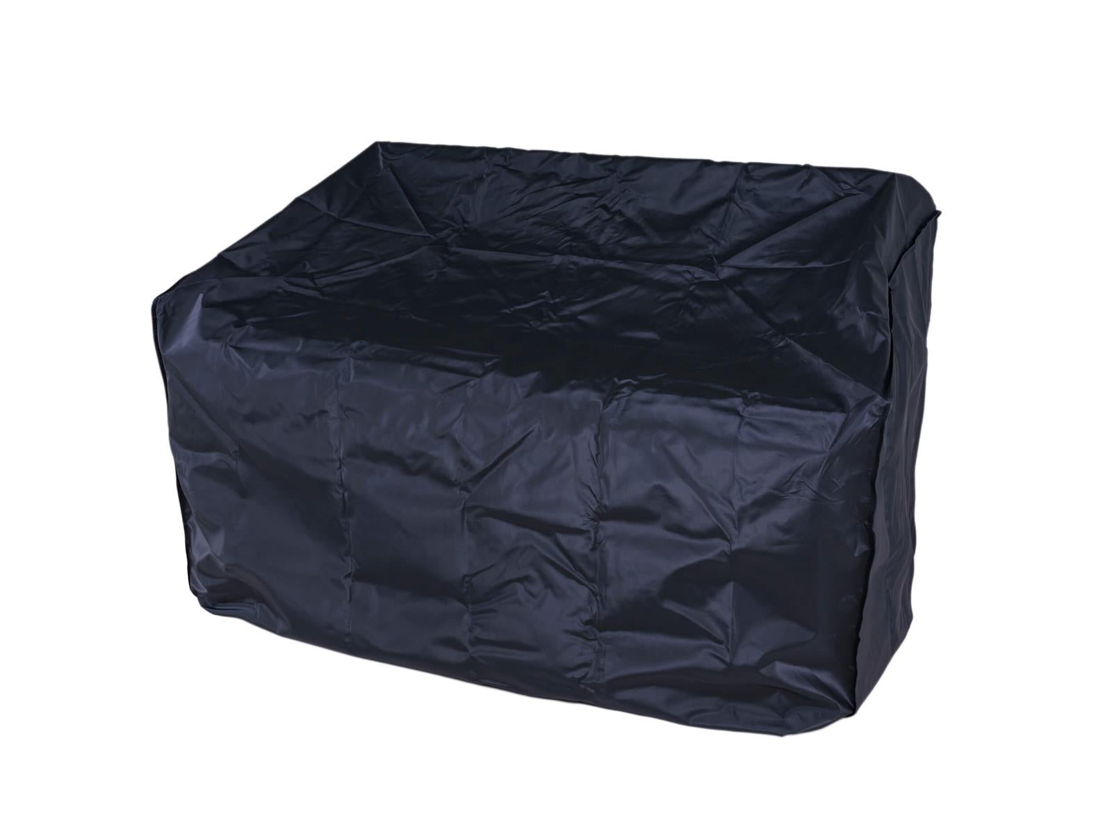 MaximaVida tuinbank beschermhoes London 180 cm - 200 cm zwart - zware