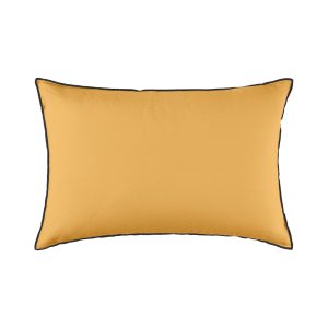 Madura Kussenovertrek Carlina oker en zwarte hommel 40×60 cm Madura Kussenovertrek Carlina oker en zwarte hommel 40×60 cm