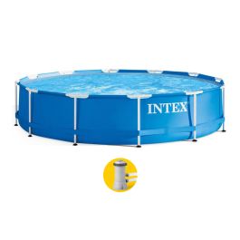 Intex Metal Frame zwembad - 305 x 76 cm - met filterpomp